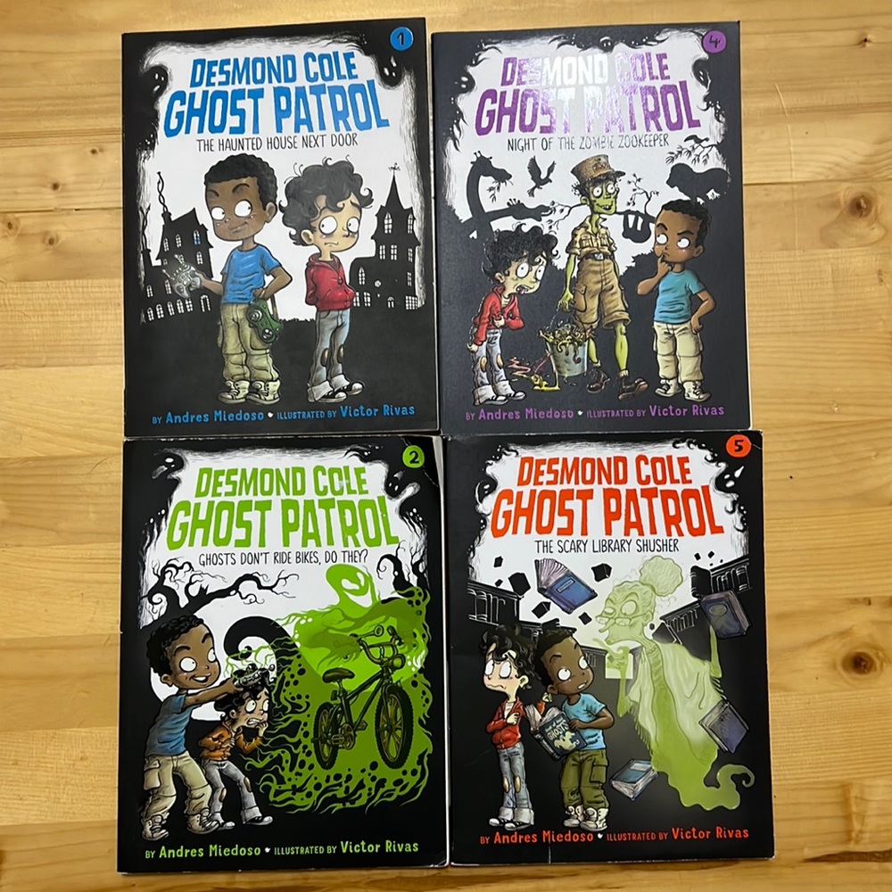 Desmond Cole Ghost Patrol Book LOT